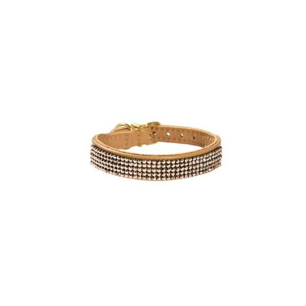 COLLIER CRYSTAL PRINCESSE CAMEL POUR CHIEN