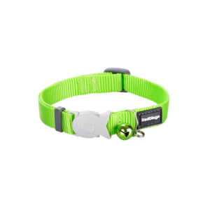 collier-pour-chat-ajustable-vert-lime-reddingo