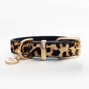 Collier en Cuir Esprit Léopard