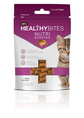 Nutri Booster Chaton Healthy Bites Complement Alimentaire Alimentation Chats Complements Friandises Les Complements Sante Hygiene Pets In The Cite