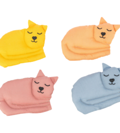 Petit Chat en Tissu à la valériane pour Chats