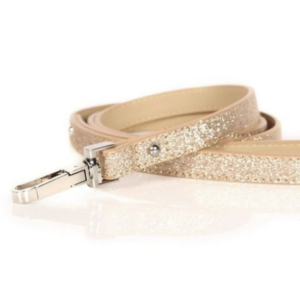 Laisse Stardust Or Pailletée
