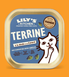patee-pour-chat-dinde-et-canard-lilys-kitchen-barquette-85g