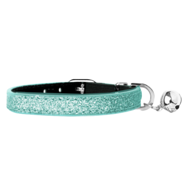 Collier pour Chat Stardust Bleu Pailleté.