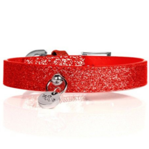 collier-pour-chien-satrdust-rouge-pailleté.