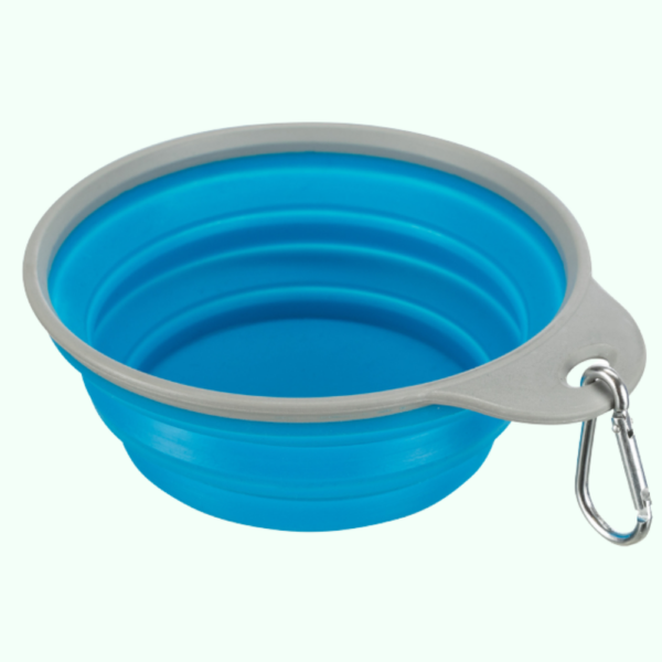 gamelle-de-voyage-pliable-bleue-pour-chien-et-chat