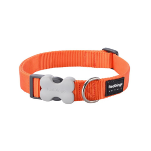 collier pour chien en nylon orange reddingo