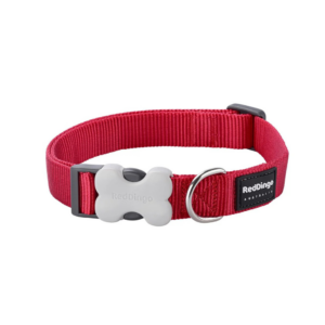 collier pour chien en nylon rouge reddingo