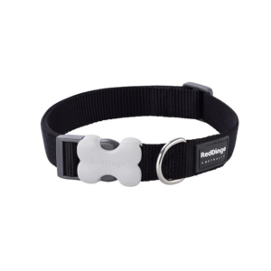 collier pour chien en nylon noir reddingo