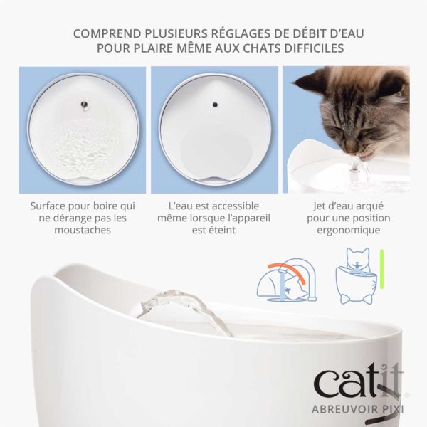 Fontaine à eau pour Chat Pixi