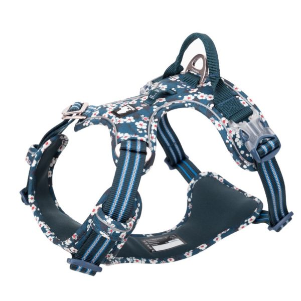 Harnais Flower Saxony Blue