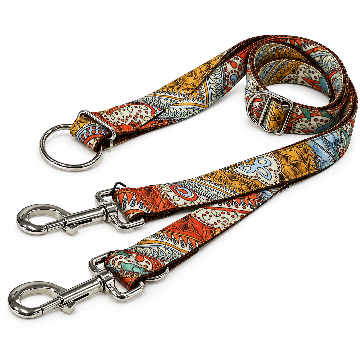 laisse-multiposition-sacaleta-multicolore-pour-chien