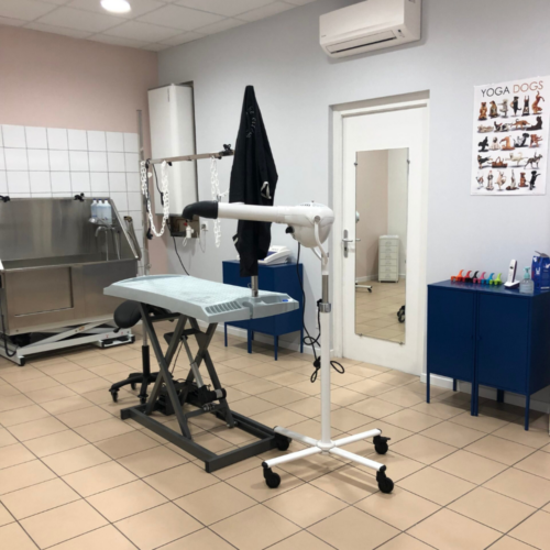espace de lavage en libre service