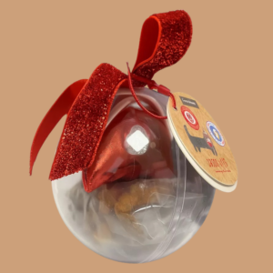 Boule de Noël pour Chat avec friandises