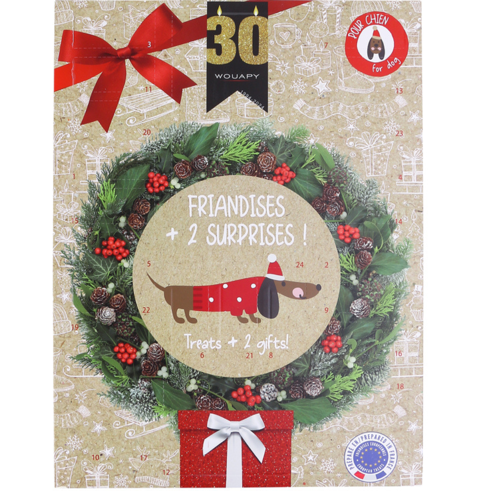 Calendrier de l’Avent pour Chien Wouapy