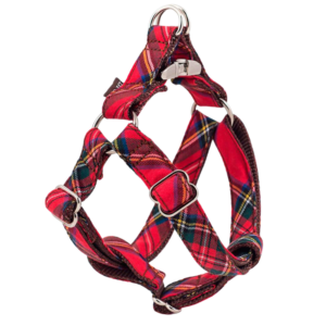 Harnais Tremp écossais rouge | Step-in | pour Chien