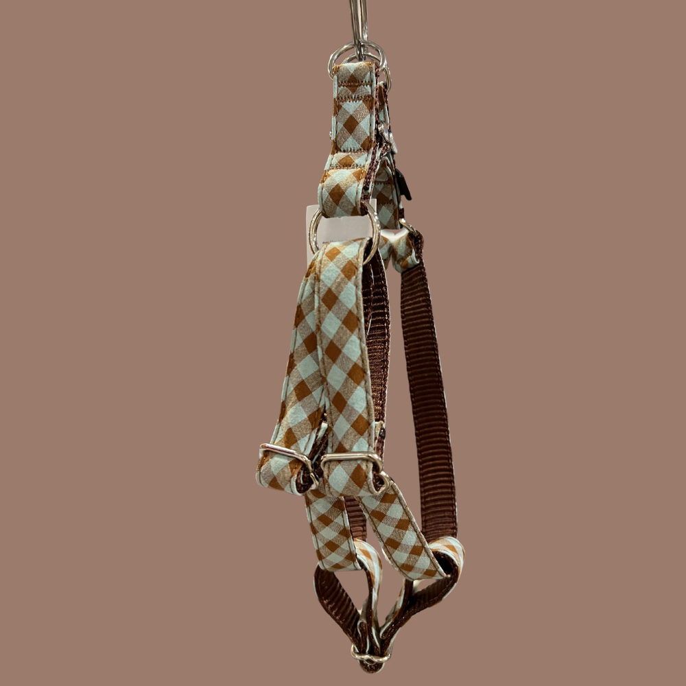 harnais-collier-josa-marron-et-bleu-pour-chien collier-josa-marron-et-bleu-pour-chien