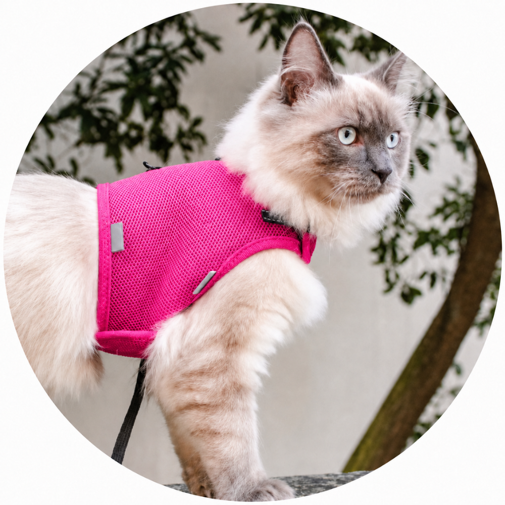 harnais-rose-doux-pour-chat-avec-laisse-assortie-2