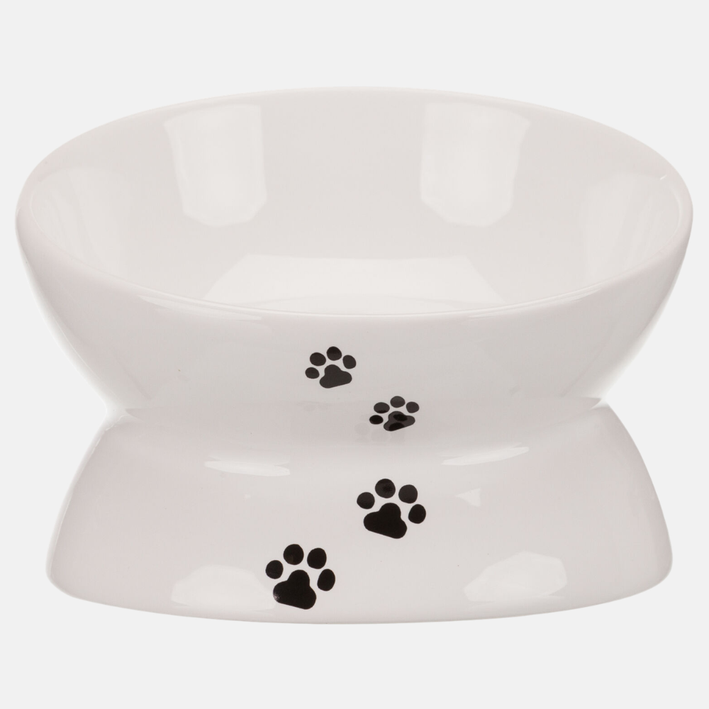 gamelle-surelevee-en-ceramique-blanche-motifs-pattes